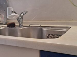 三重キッチン取付け隊　浄水器の取り外し　施工後　